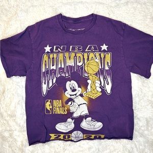 Disney NBA 2020 champs shirt